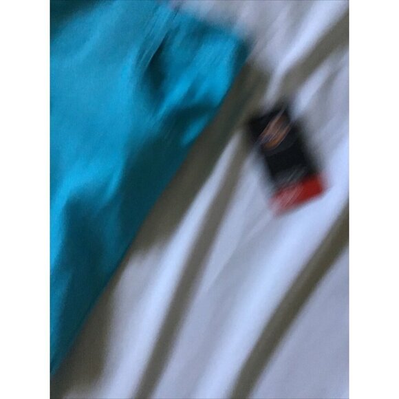 Dickies EDS Signature Womens Drawstring Scrub Pants Small Caribbean Blue Cotton - Picture 8 of 12